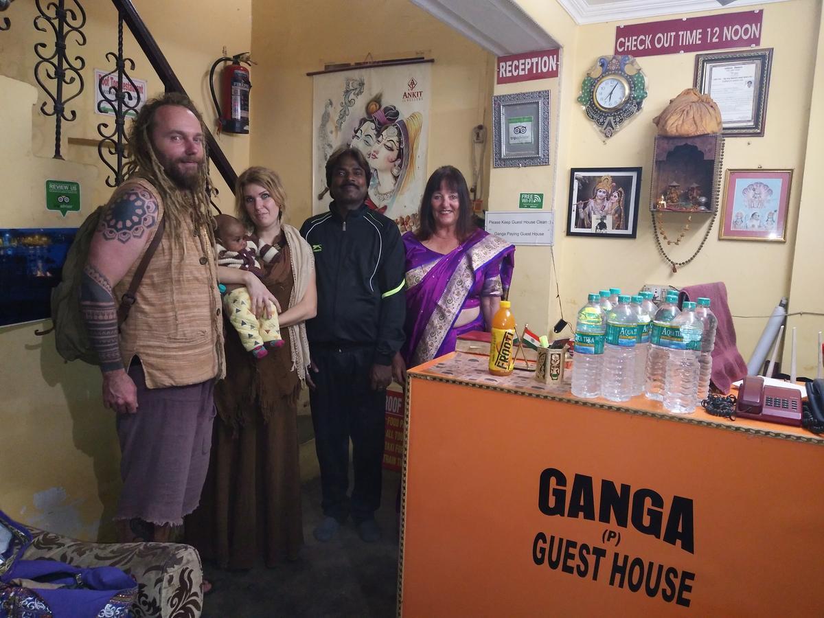 Ganga Paying Guest House Varanasi Eksteriør bilde